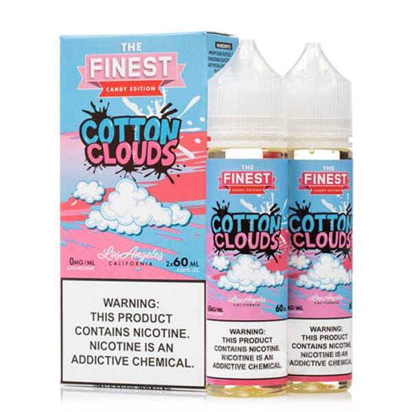 Cotton Clouds by Finest Sweet & Sour 120ML with packaging