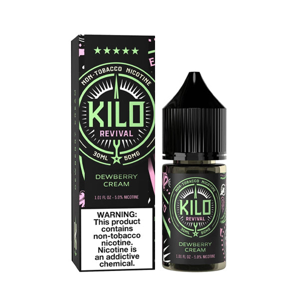 Dewberry Cream by Kilo Revival Salts 30ML with packaging