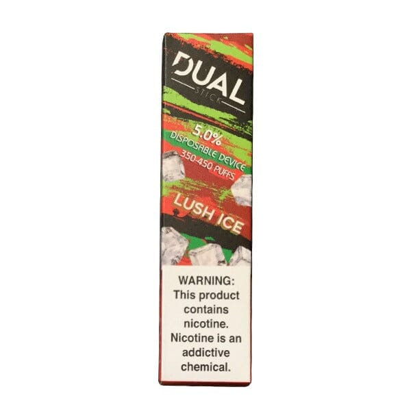 Dual Stick Disposable E-Cigs (Individual) lush ice packaging