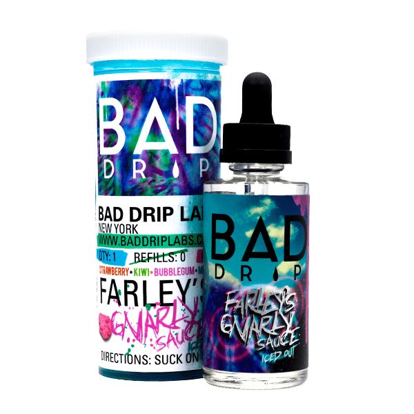 Farley's Gnarly Sauce Iced Out by Bad Drip 60ml dropper bottle