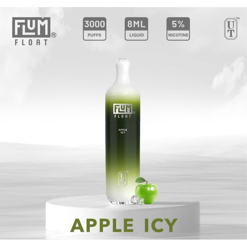 Flum Float Disposable 3000 Puffs 8mL Apple Icy