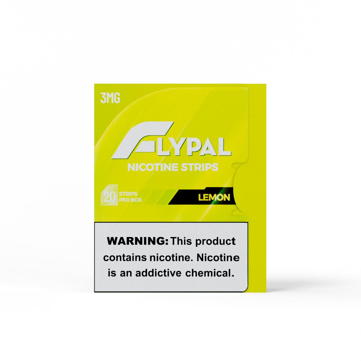 Flypal Nicotine Strips (20ct Boxes) 5pc DisplayLemon