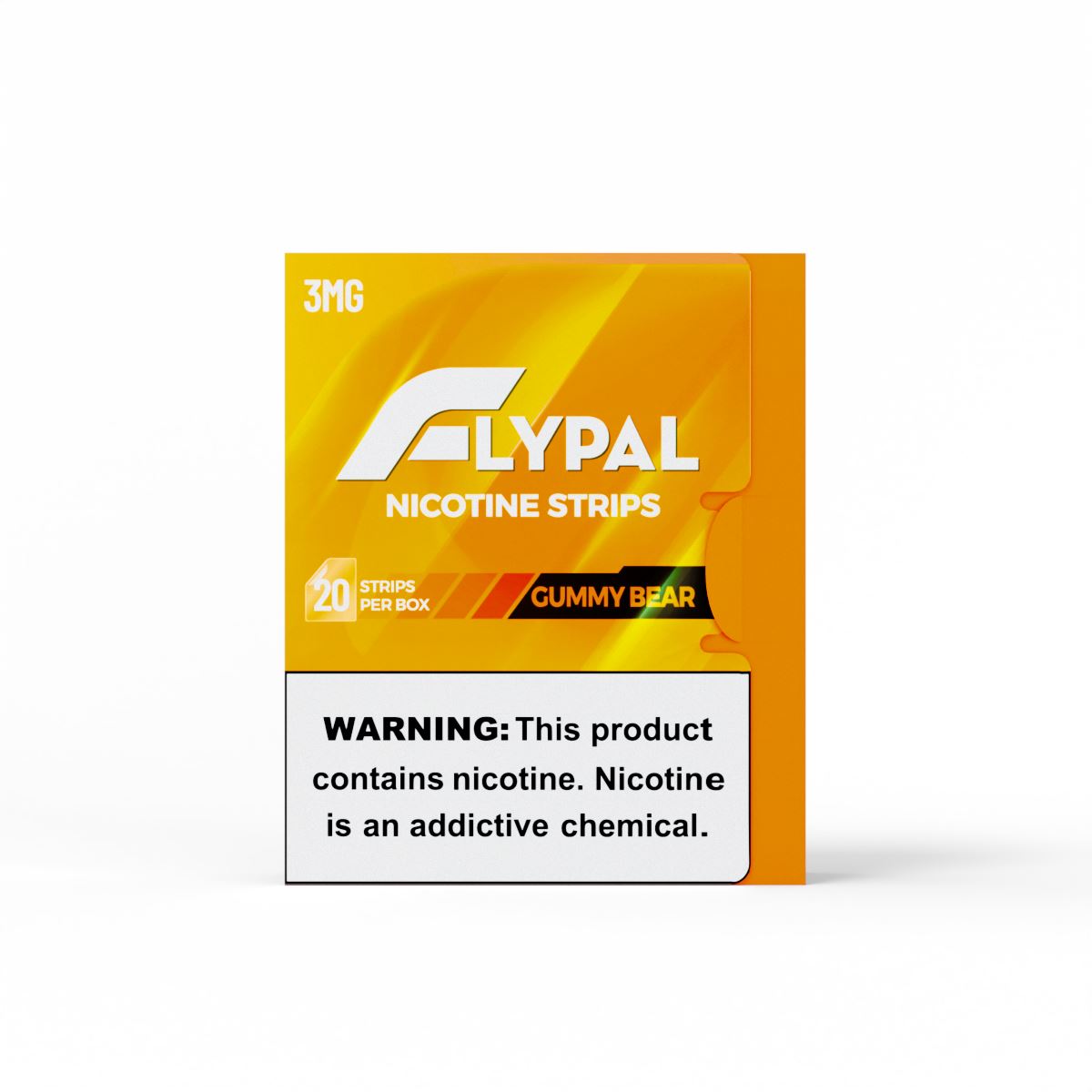 Flypal Nicotine Strips (20ct Boxes) 5pc Display Gummy Bear