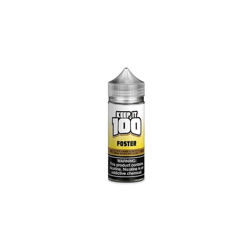 Foster by Keep It 100 Tobacco-Free Nicotine Series 100ml Bottle