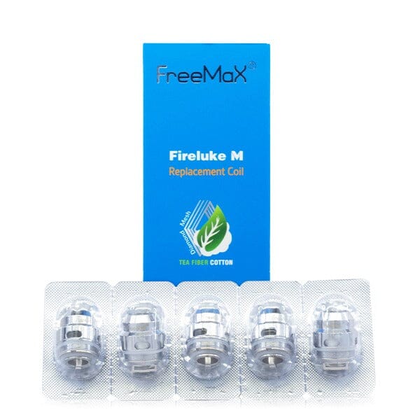 FreeMax Fireluke Mesh Replacement Coils (Pack of 5) with packaging