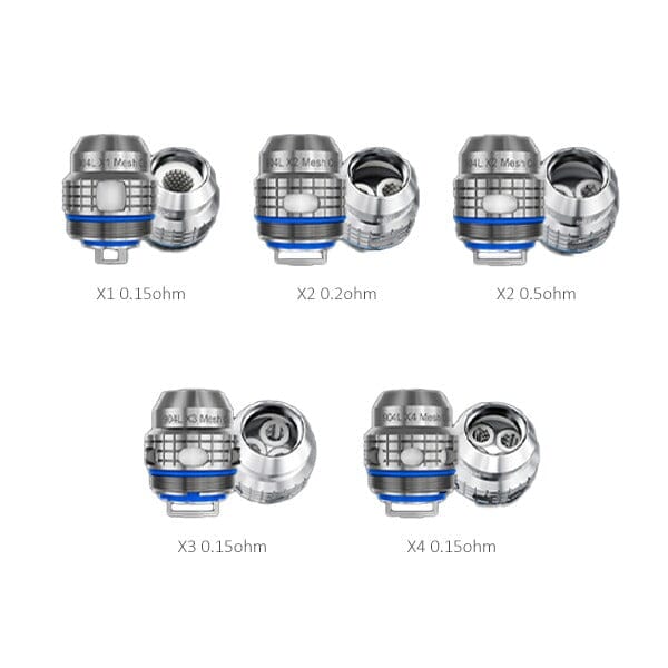 FreeMaX Maxluke 904L X Replacement Coils (5-Pack) Group Photo
