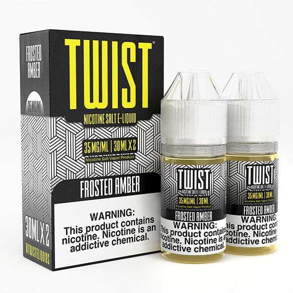 Frosted Amber by Twist Salt E-Liquid | 60mL with Packaging