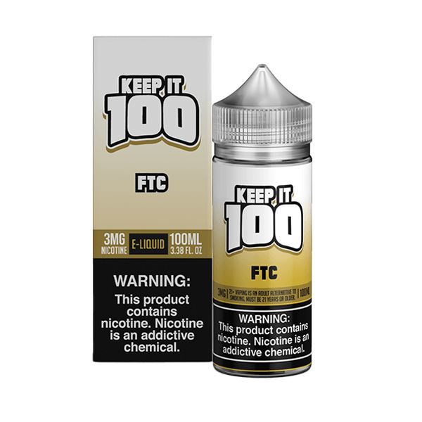 FTC (Krunch) by Keep It 100 E-Juice 100ml with packaging