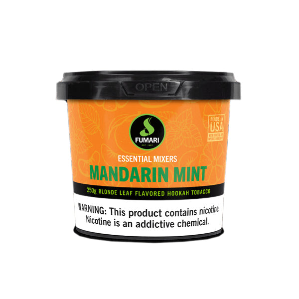 Fumari Signature Blend Hookah Tobacco – 250g Jar citrus mint
