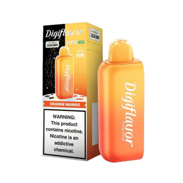 Geek Bar Digi Flavor BRK Pods (Pods Only) orange mango with packaging