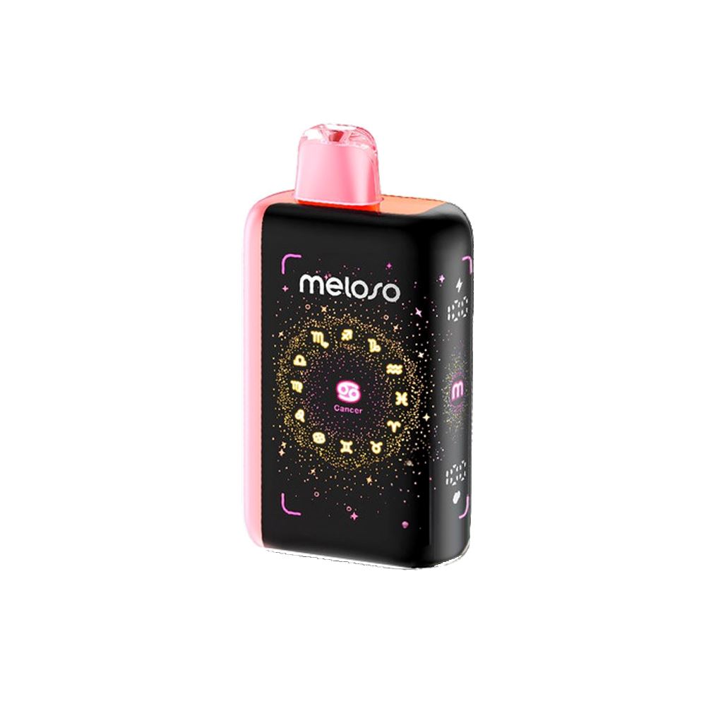 Meloso Bar 30000 Puffs Disposable E-Cig by GeekBar 50mg 18mL - Peachy Strawmelon