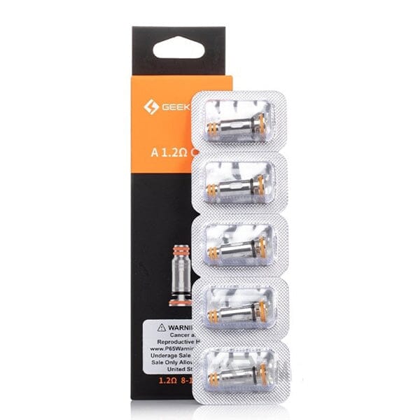 Geekvape A Series Coils 5-Pack 1.2 ohm with packaging