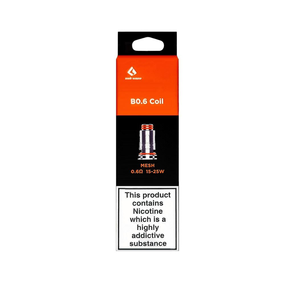 GeekVape Aegis Boost Coils (5-Pack) B0.6phm 15-25w packaging