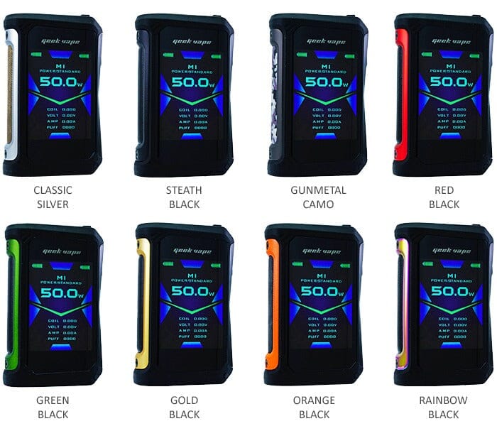 GeekVape Aegis X 200W Mod group photo