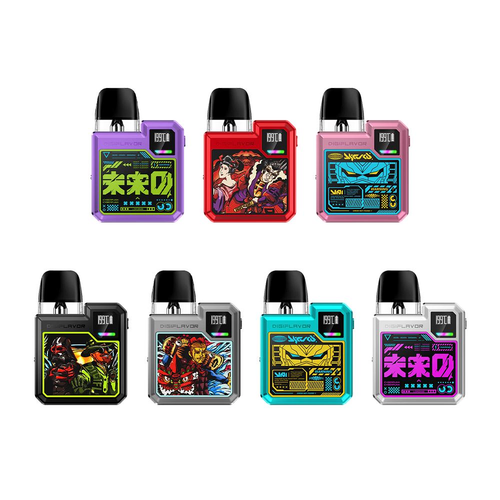 Geekvape Digi-Q Kit (Pod System) Group Photo