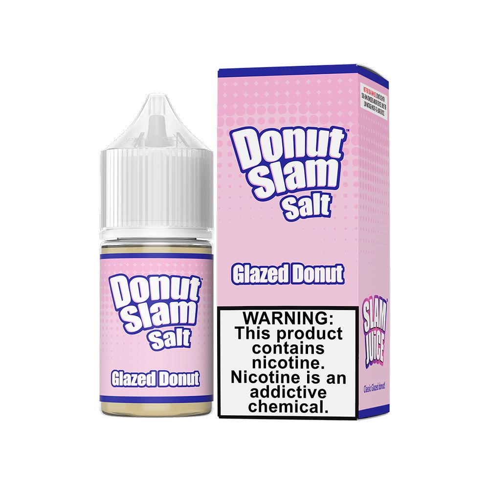 Donut Slam Slam Juice Salts 30mL Bottle with packaging
