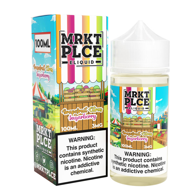 Grapefruit Citrus Sugarberry by MRKT PLCE 100ML with Packaging
