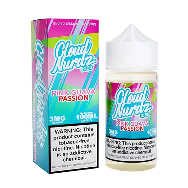 Guava Passionfruit Iced (Pink Guava Iced) | Cloud Nurdz | 100mL with Packaging
