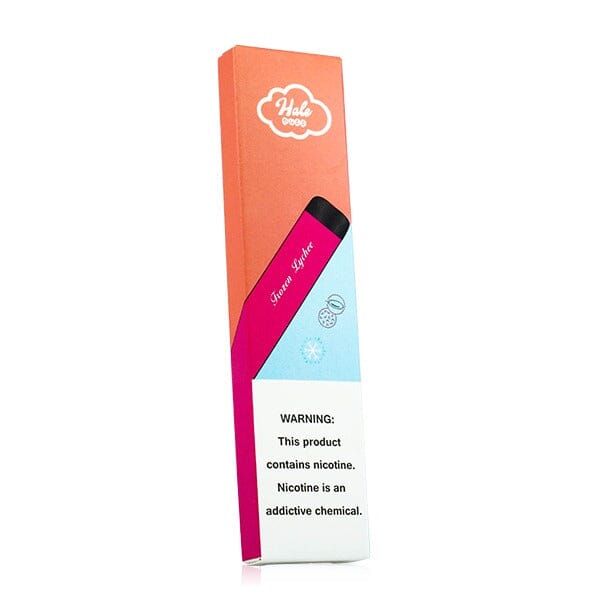 Hale Disposable E-Cigs (Individual) frozen lychee packaging