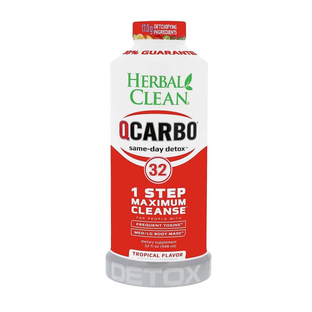 Herbal Clean Q-Carbo Detox 32oz Tropical Flavor