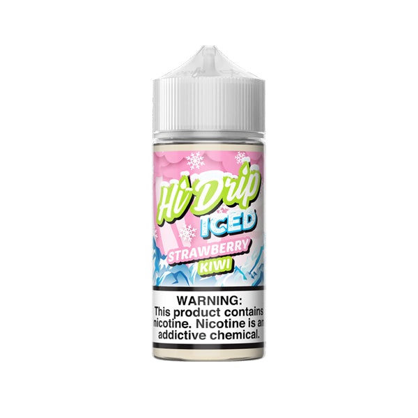 Strawberry Kiwi Iced Hi-Drip 100mL bottle