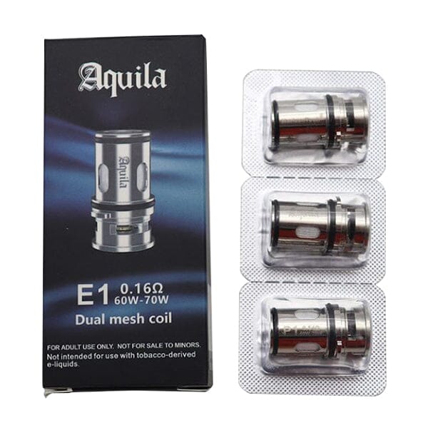 HorizonTech Aquila Coil | 3-Pack - E1 0.16ohm 60W-70W Dual Mesh with packaging