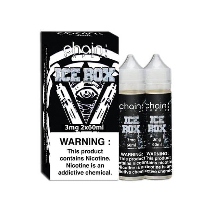 Ice Box by Chain Vapez 120mL with Packaging