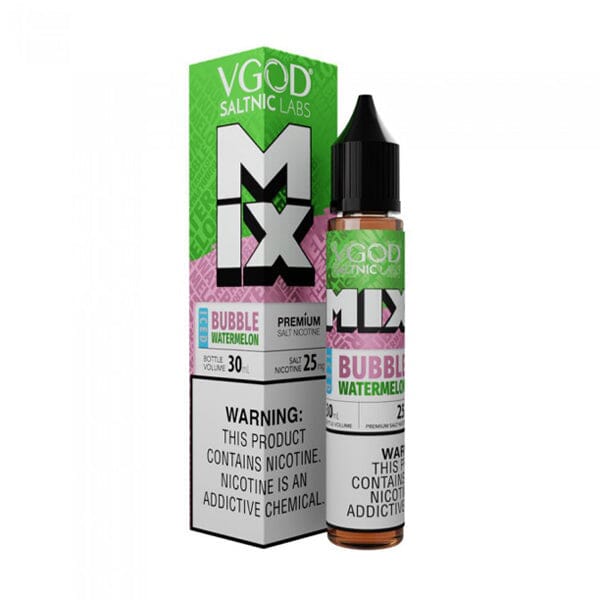 Iced Bubble Watermelon | VGOD Salts | 30mL with packaging