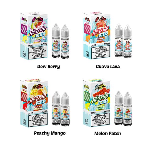 Iced Guava Lava by Hi-Drip Salts 30ml Group Photo