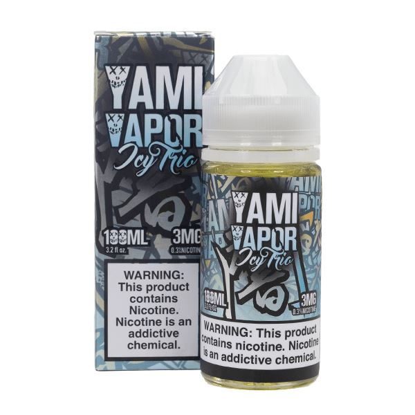 Icy Trio by Yami Vapor 100ml with packaging