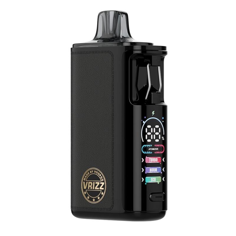 Voopoo Vrizz V2 Pod System Kit - Black Leather