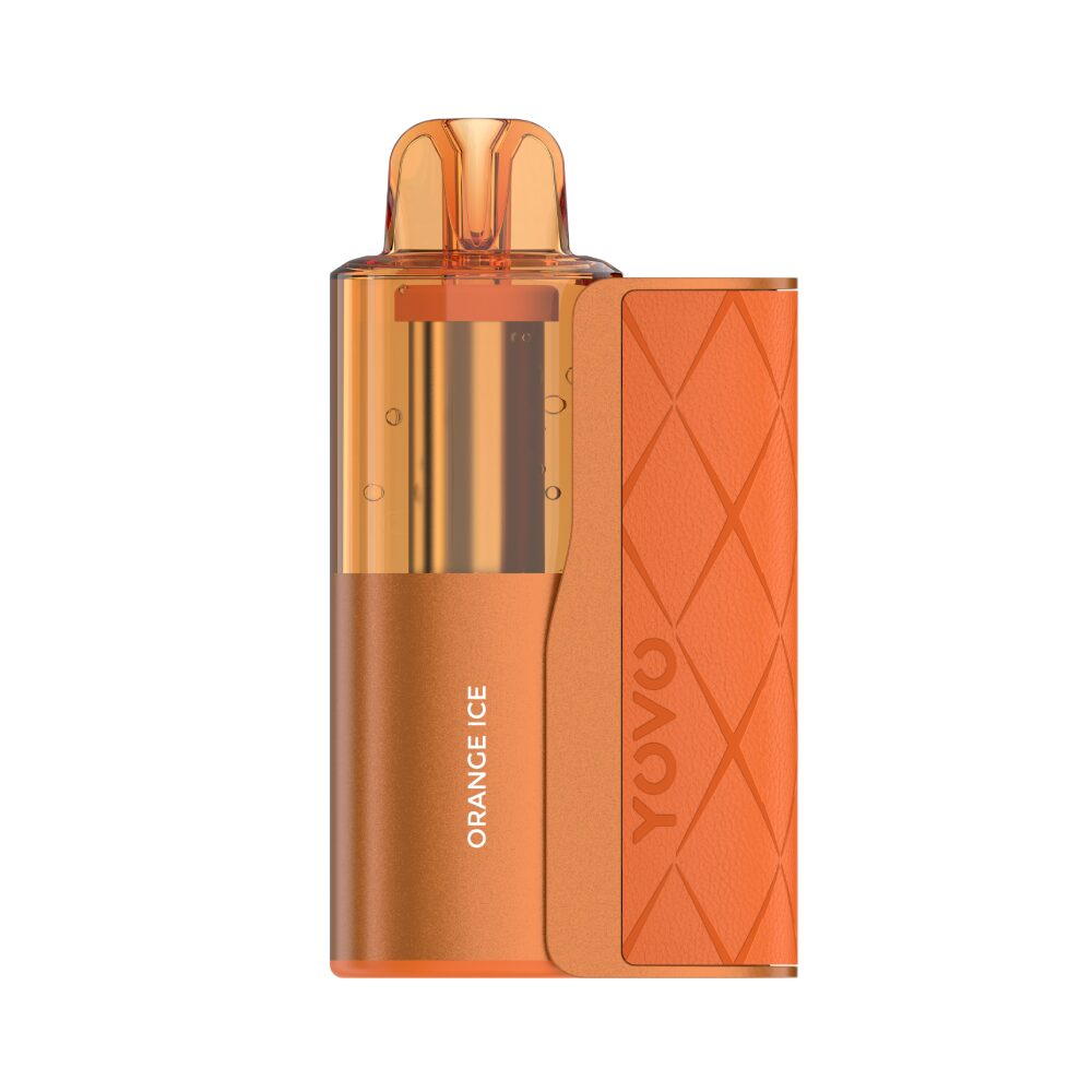 Yovo JB50000 Kit 50K Disposable, 15mL (Dispo + Power Dock) Orange Ice