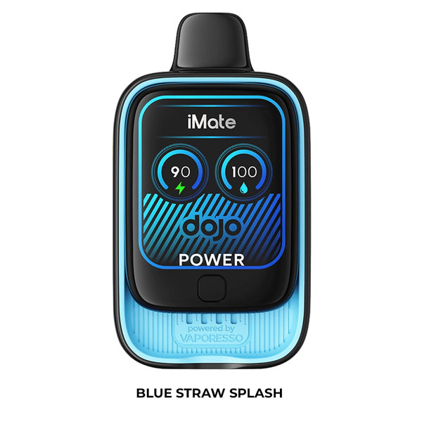 iMate X 20K Disposable blue straw splash
