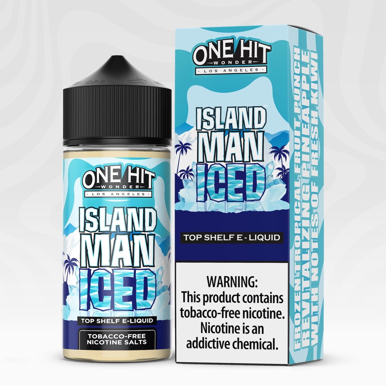 Island Man Iced by One Hit Wonder TF-Nic Series 100mL with Packaging