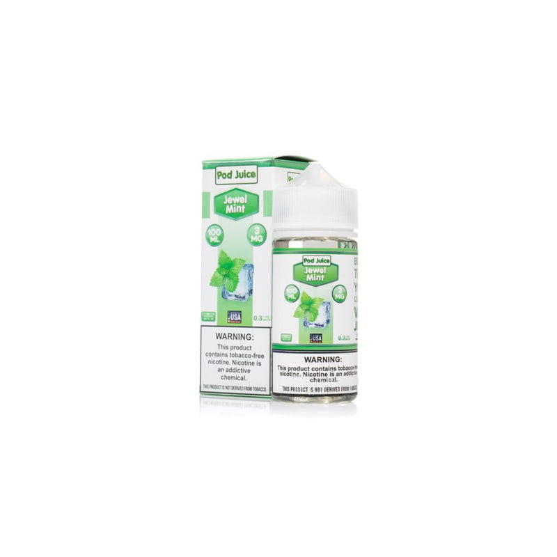  Jewel Mint by Pod Juice TFN Series 100mL with Packaging