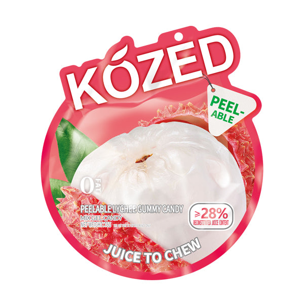 Kozed Peelable Gummy Candy lychee