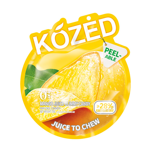 Kozed Peelable Gummy Candy mango