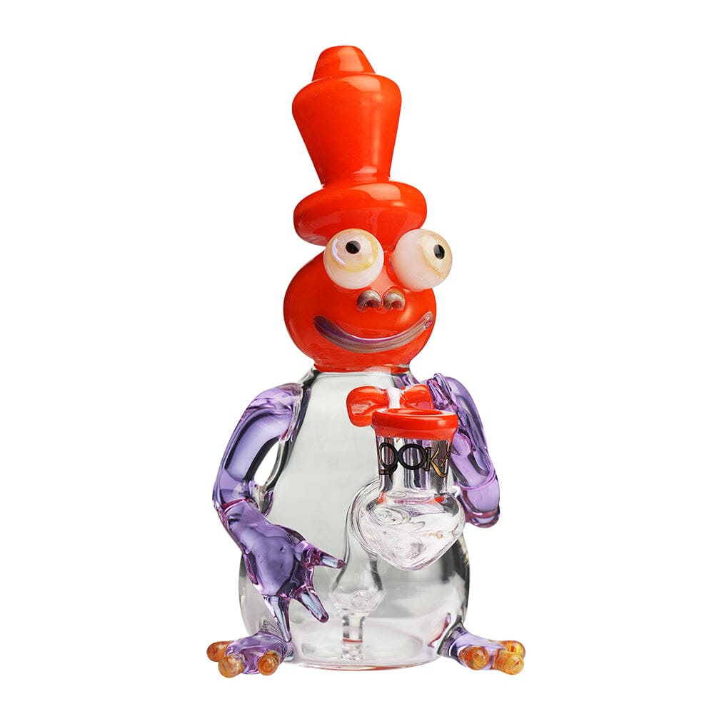 Lookah – 8” Cool Frog Dab Rig (WPC1216) Orange