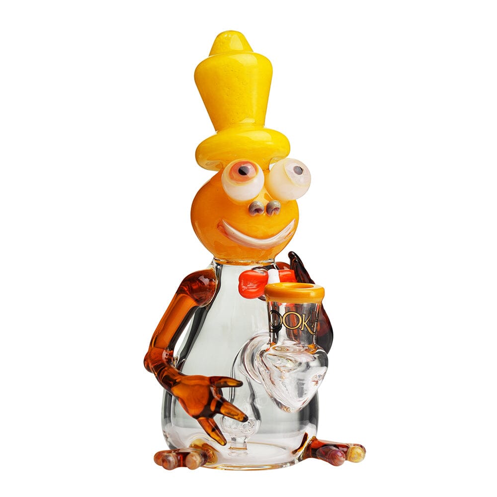 Lookah – 8” Cool Frog Dab Rig (WPC1216) Yellow