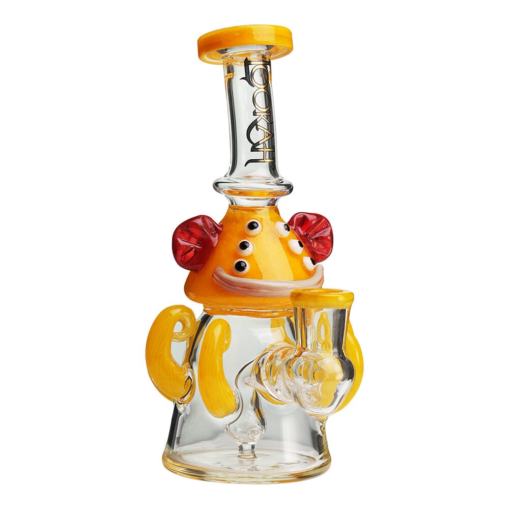 Lookah 8” Mini Cute Six Eyes Clown Octopus Dab Rig (WPC1213)