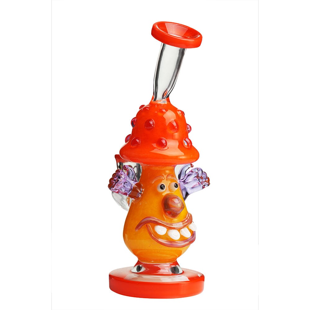 Lookah 8.3” Cute Clown Mushroom Dab Rig (WPC1218) Orange