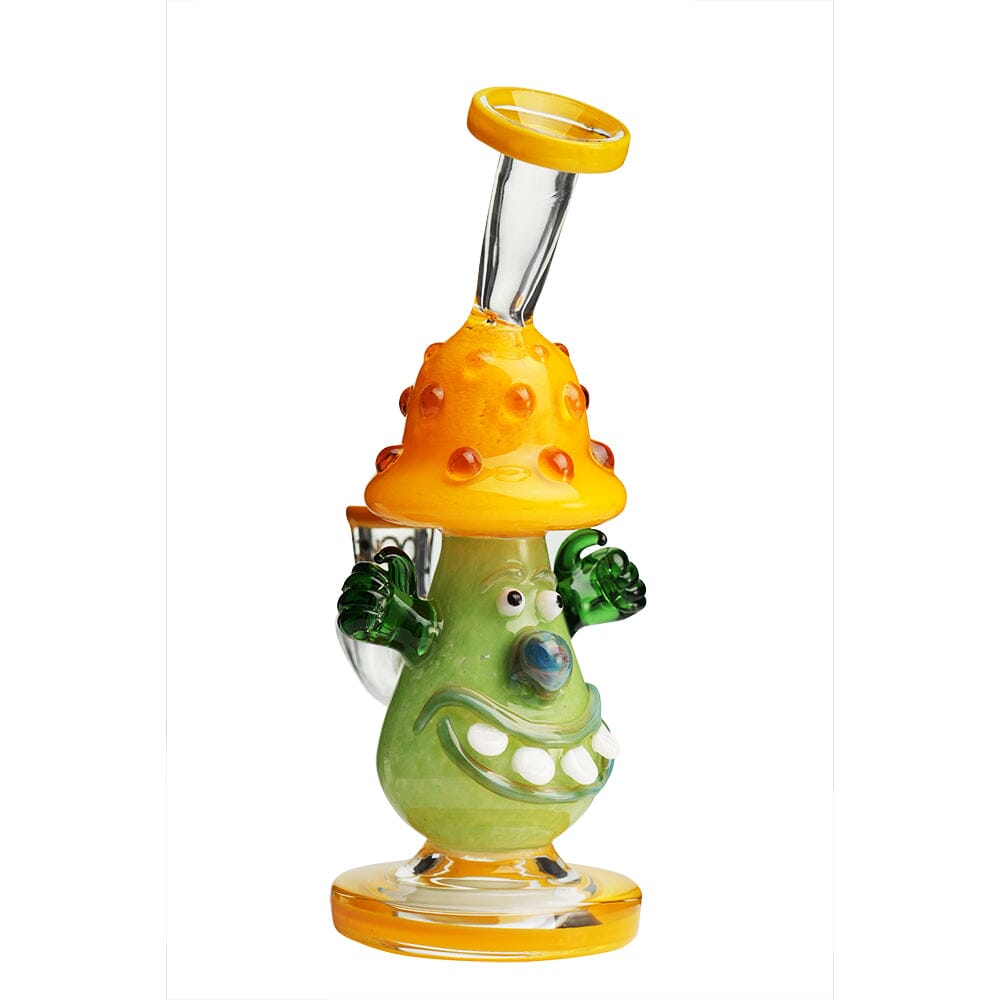 Lookah 8.3” Cute Clown Mushroom Dab Rig (WPC1218) Yellow