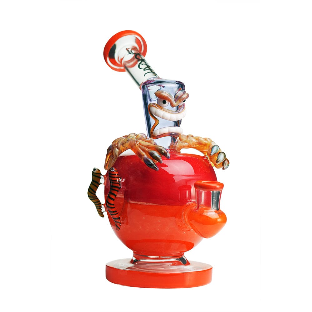 Lookah 8.2″ Mini Poison Apple Bong (WPC1210) Red