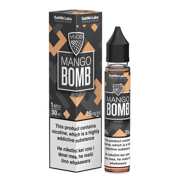 Mango Bomb by VGOD SaltNic 30ml with packaging