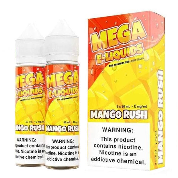 MEGA | Mango Rush 60ML eLiquid with packaging