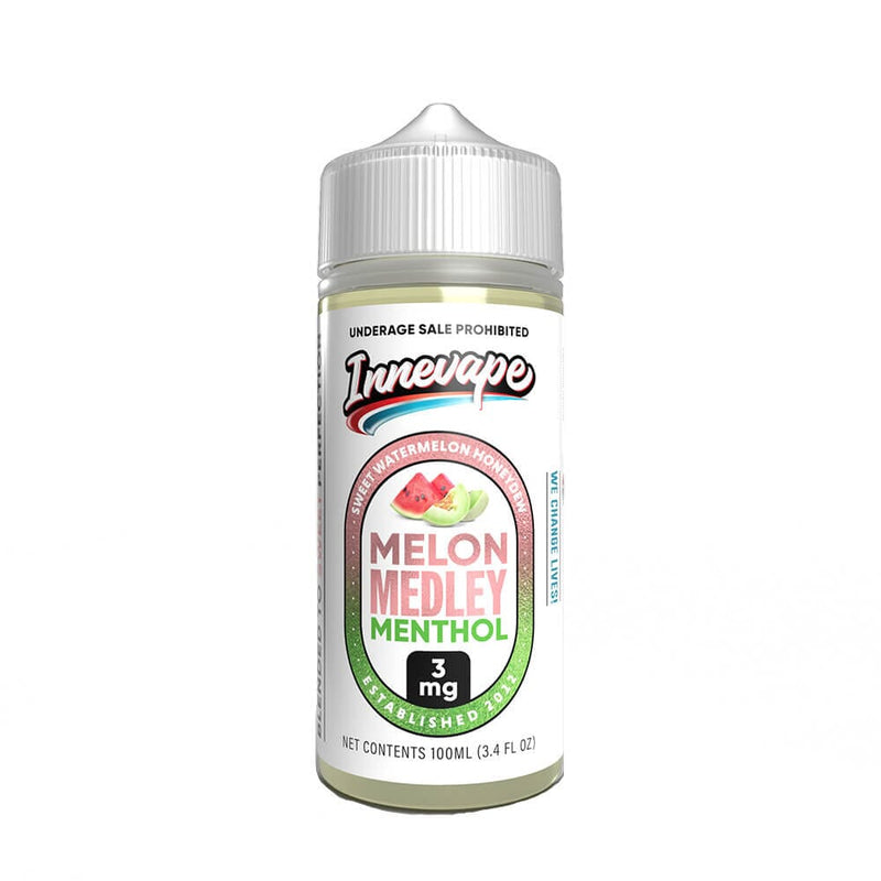 Melon Medley Menthol | Innevape TFN Series E-Liquid | 100mL bottle