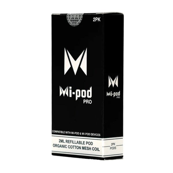 Mi-Pod Pro Replacement Pods 2mL | 2-Pack - Black packaging