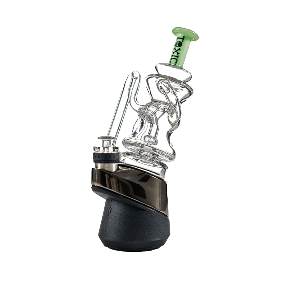 MKGlass TXAT15 Toxic Puffco Glass Attachment (Attachment Only) - Slime Green