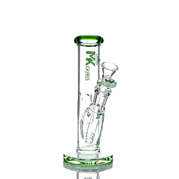 MKGlass MK3 Classic Straight Shooter Water Pipe green