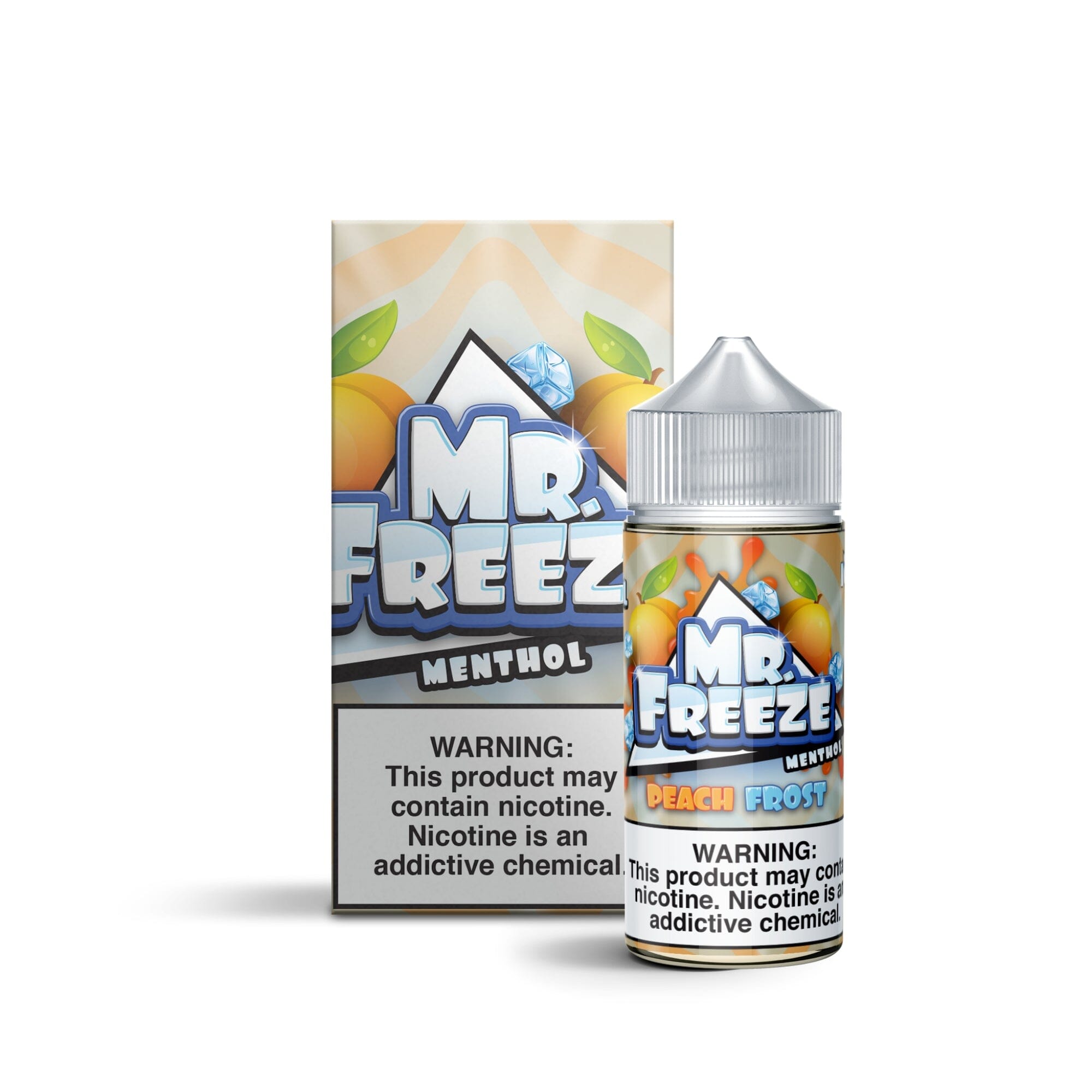 Mr. Freeze TF-Nic Series | 100mL - Peach Frost with Packaging